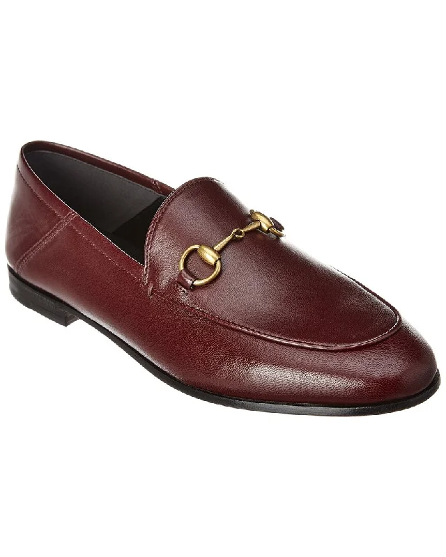 Gucci Brixton Horsebit Leather Loafer