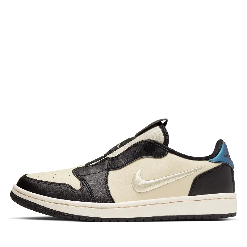 Women's Air Jordan 1 Retro Low Slip - Fossil/Black