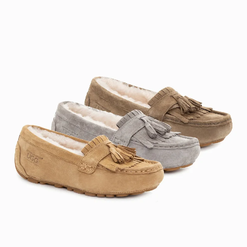 Ugg Rylee Tassel Moccasins (Inner Wedge)