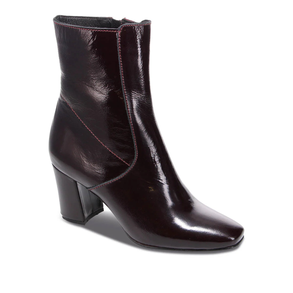 Bueno VIVIAN Heeled Boot in Bordeaux