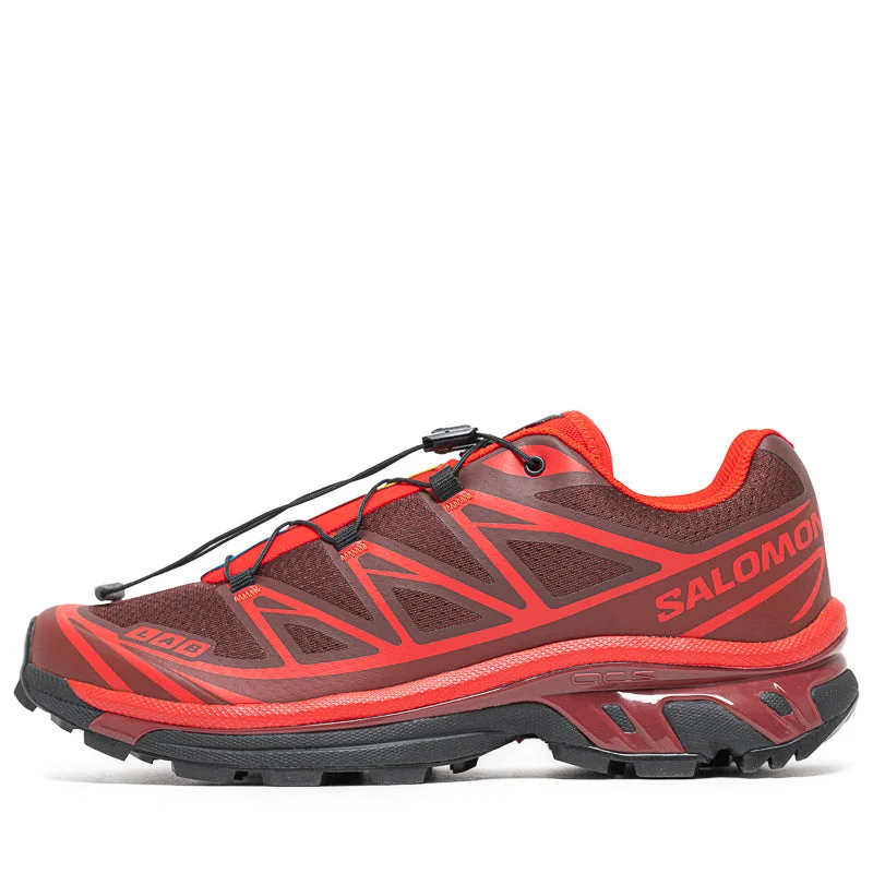 Salomon XT-6 - Rum Raisin/High Risk Red