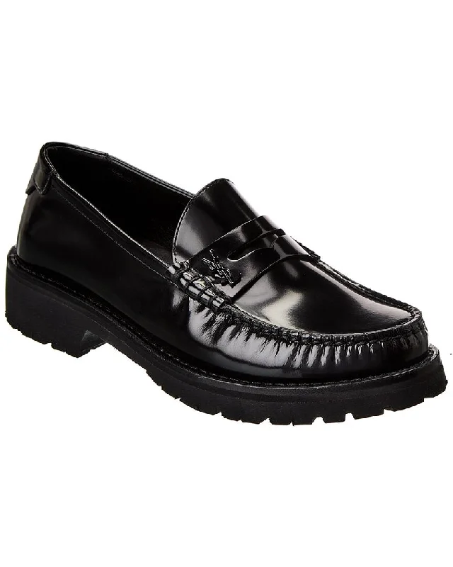 Saint Laurent Le Loafer 15 Leather Moccasin