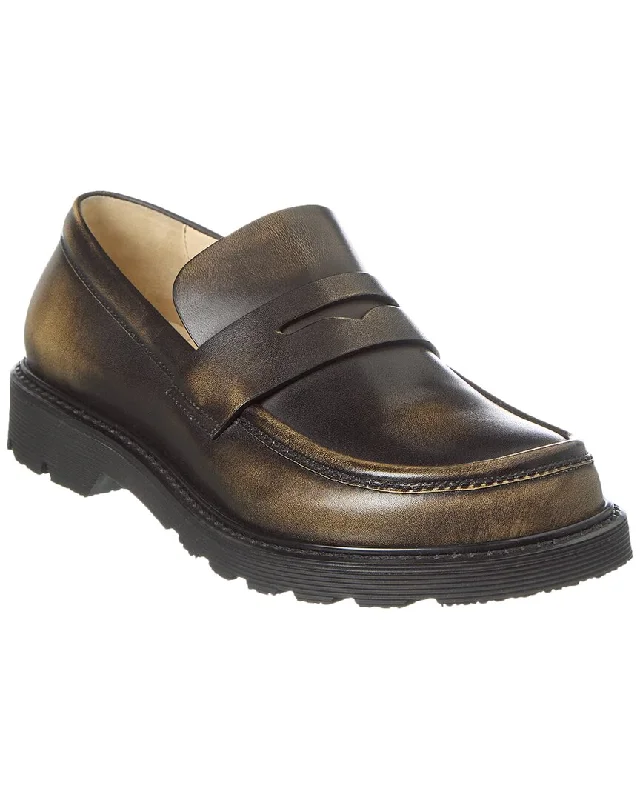 Loewe Chunky Leather Loafer