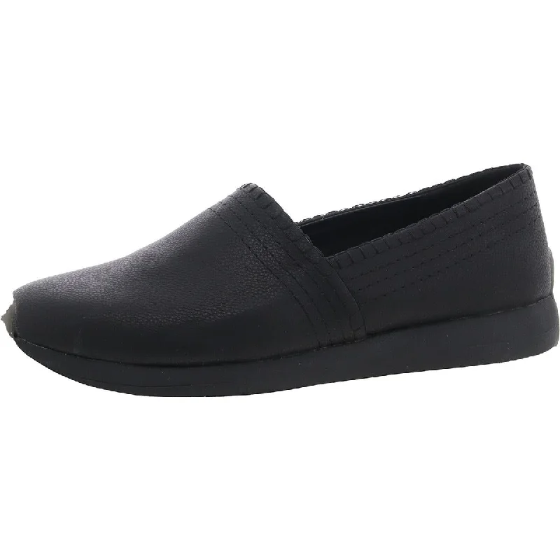 Gennie Womens Faux Leather Slip-On Loafers