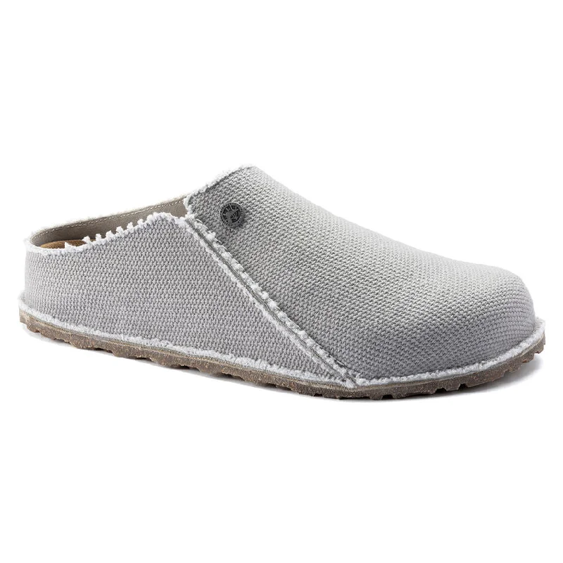 Zermatt Textile Mule Slipper in Stone Coin CLOSEOUTS