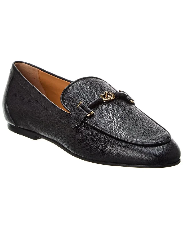 TOD’s Chain-Link Leather Loafer