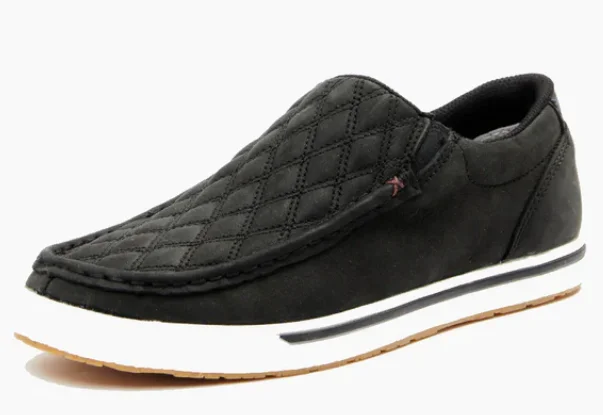 Ladies Slip-On Eco Friendly Black Kicks