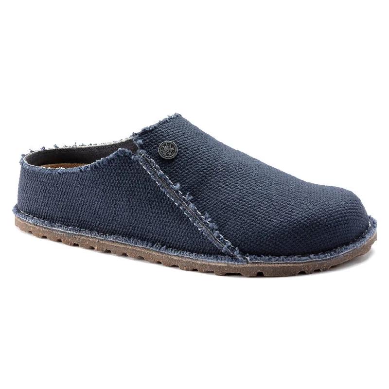 Zermatt Textile Mule Slipper in Midnight