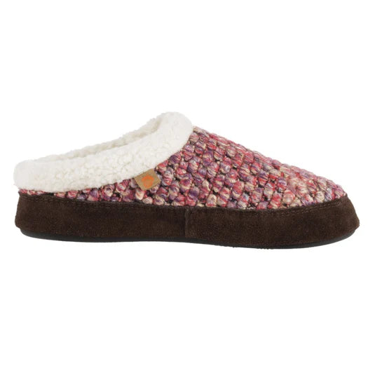 Women's Jam Mule Indoor/Outdoor Slipper with Cloud Cushion® Comfort in Raspberry