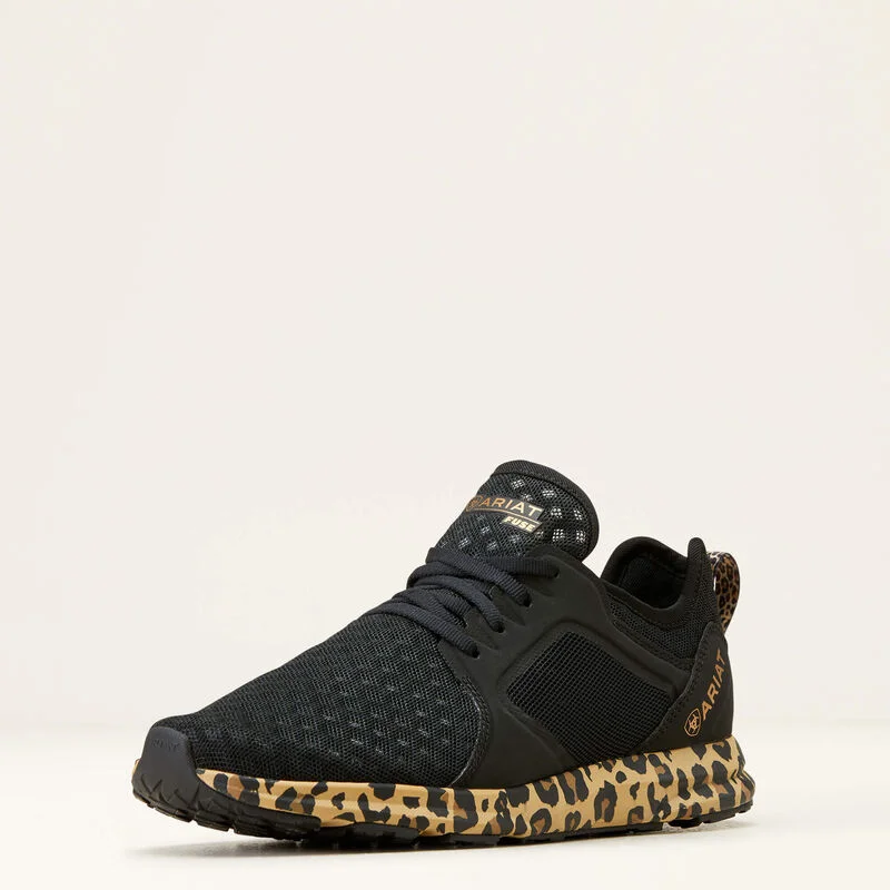 Women's Fuse - Black Leopard