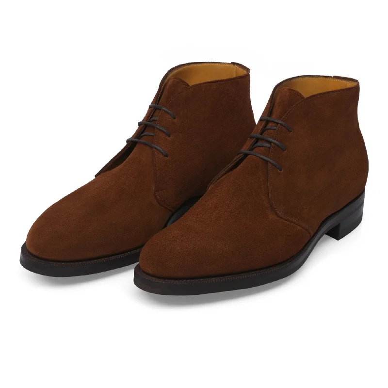 «Banbury» Suede Chukka Boots in Brown