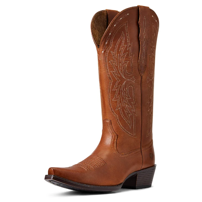 Ariat Women’s Heritage X Toe Elastic Wide Calf Boot