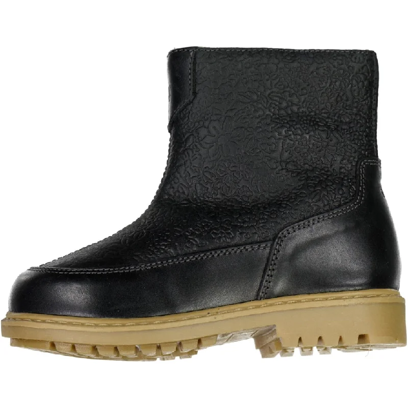 Vanja Tex Zip Boot - black