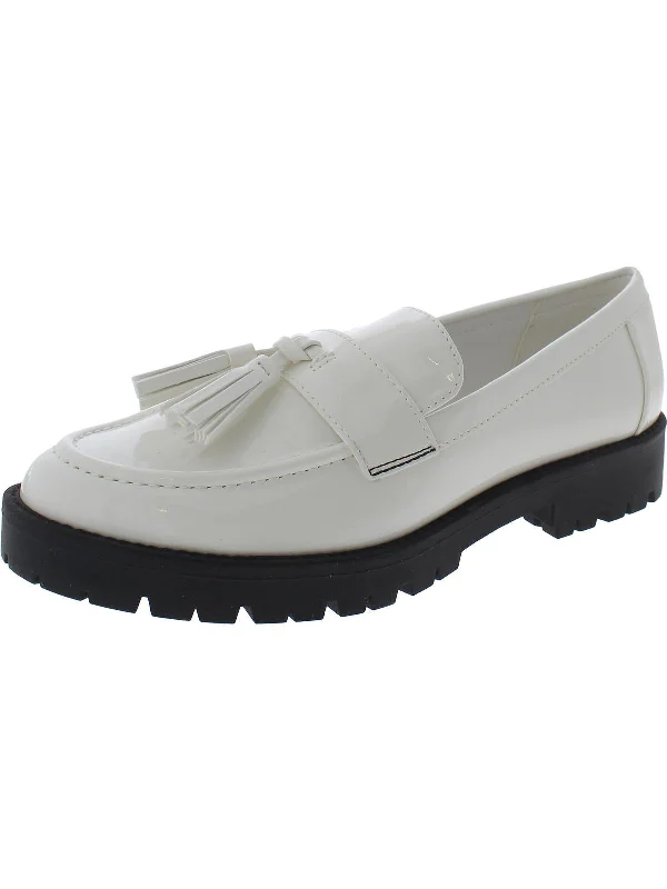 Fill Up 3 Womens Patent Slip On Loafers