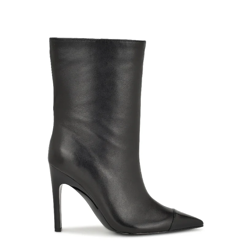 Winner Cap Toe Heeled Dress Booties