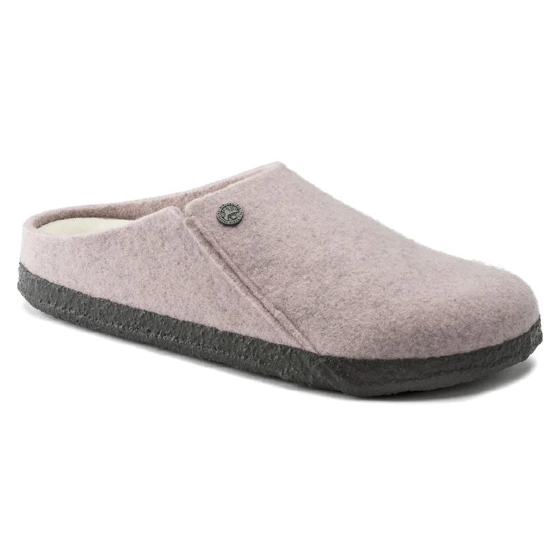 Zermatt Shearling Mule Slipper in Soft Pink