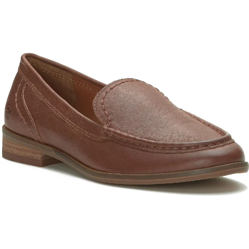 Palani Womens Leather Slip-On Loafers