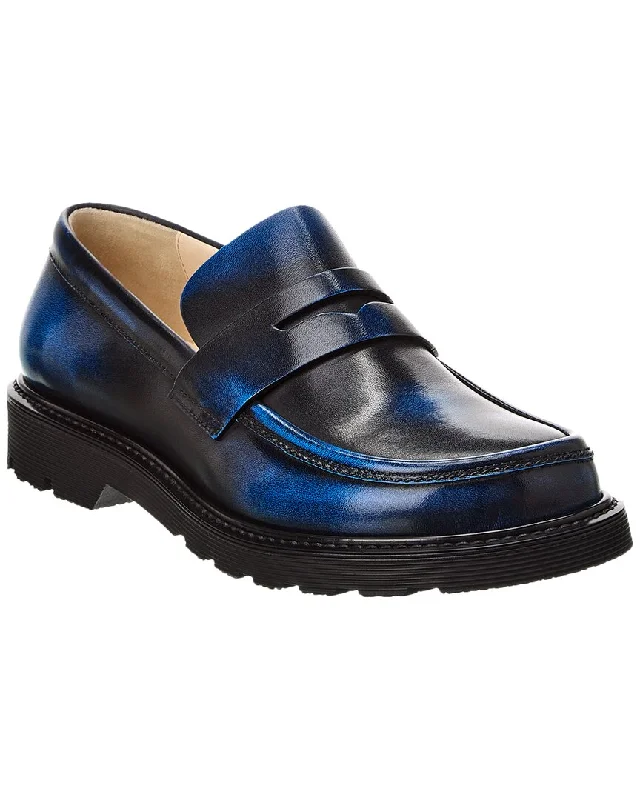 Loewe Blaze Leather Loafer