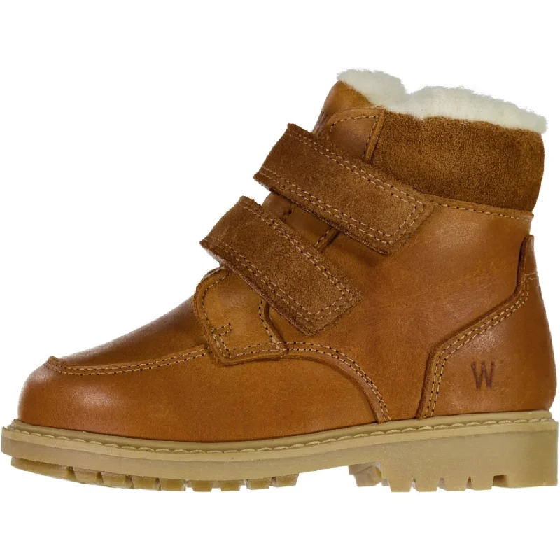 Stewie Tex Velcro Boot - cognac