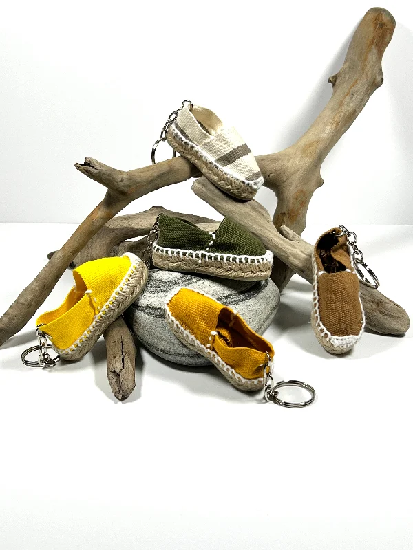 Espadrilles keychain