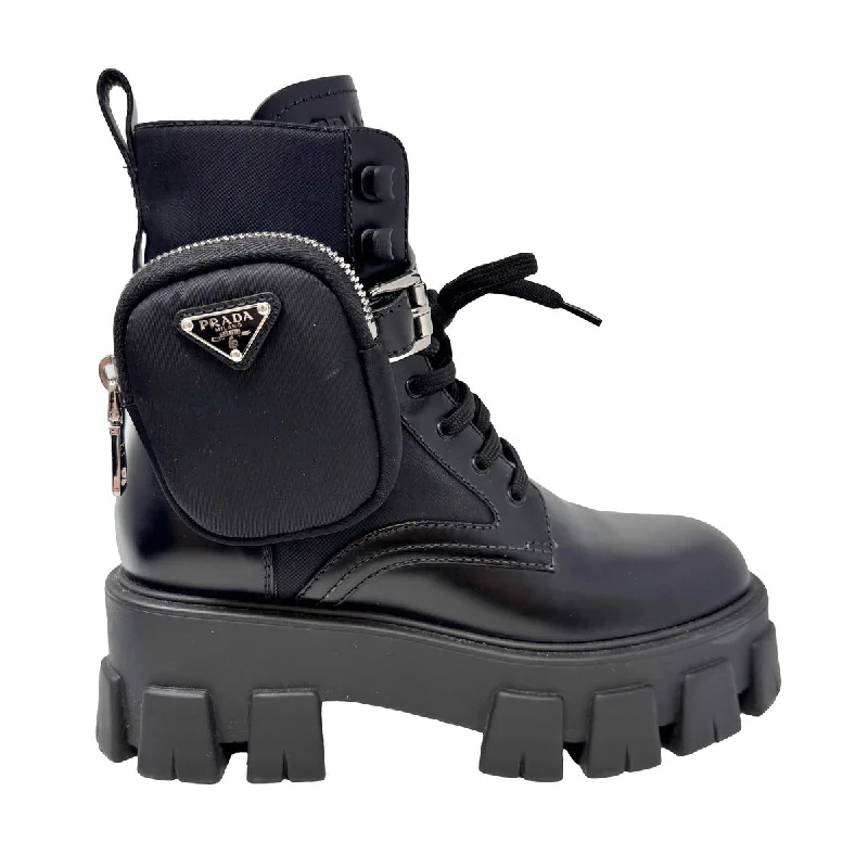 Prada Combat Boots