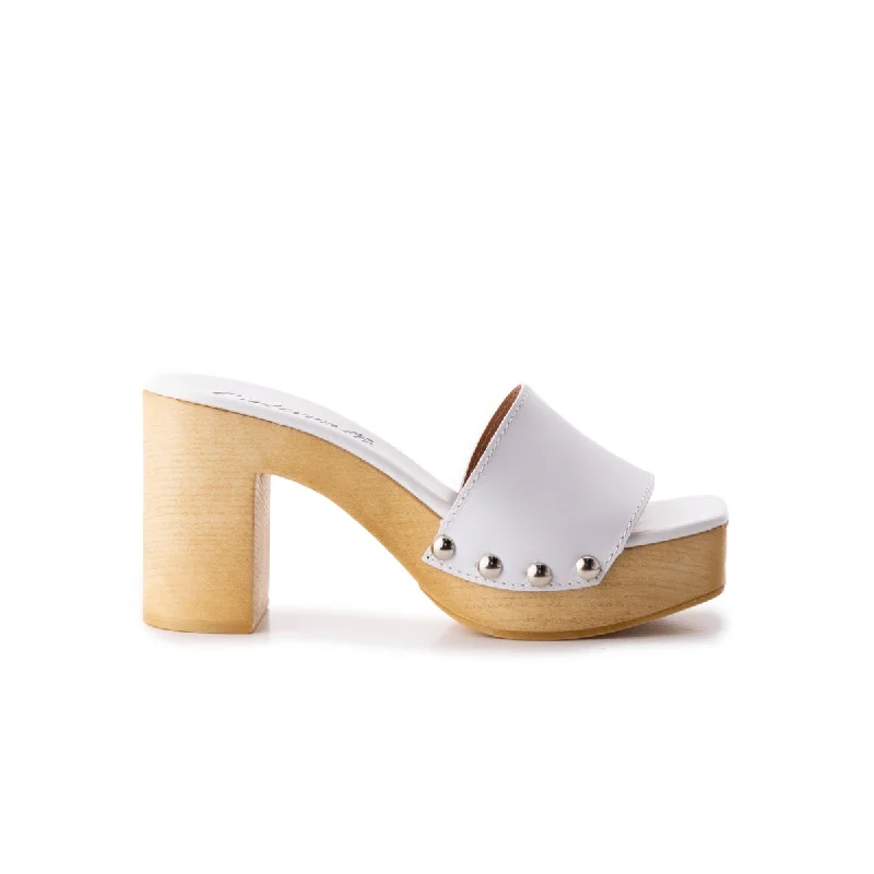 Fragolina White Leather