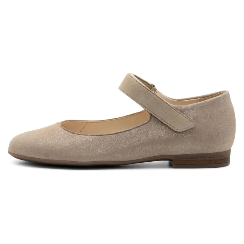 Ara Sienna Sand Mary Jane Flat (Women's)