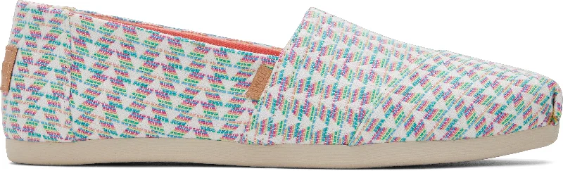 Women's Alpargata Classic - Multi Triangle Woven