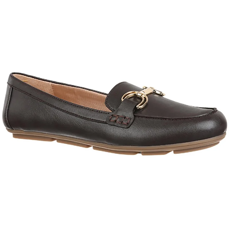 Riviera Bit Womens Slip On Round Toe Loafers