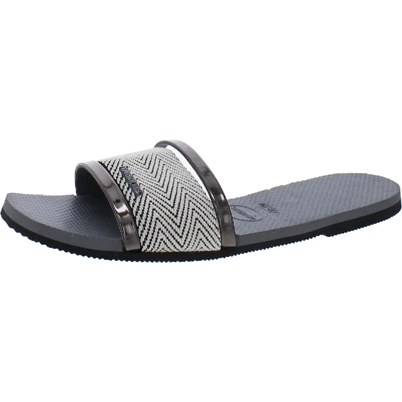 Havaianas Womens Alpargatas Slides Slip On Flat Slide Sandals