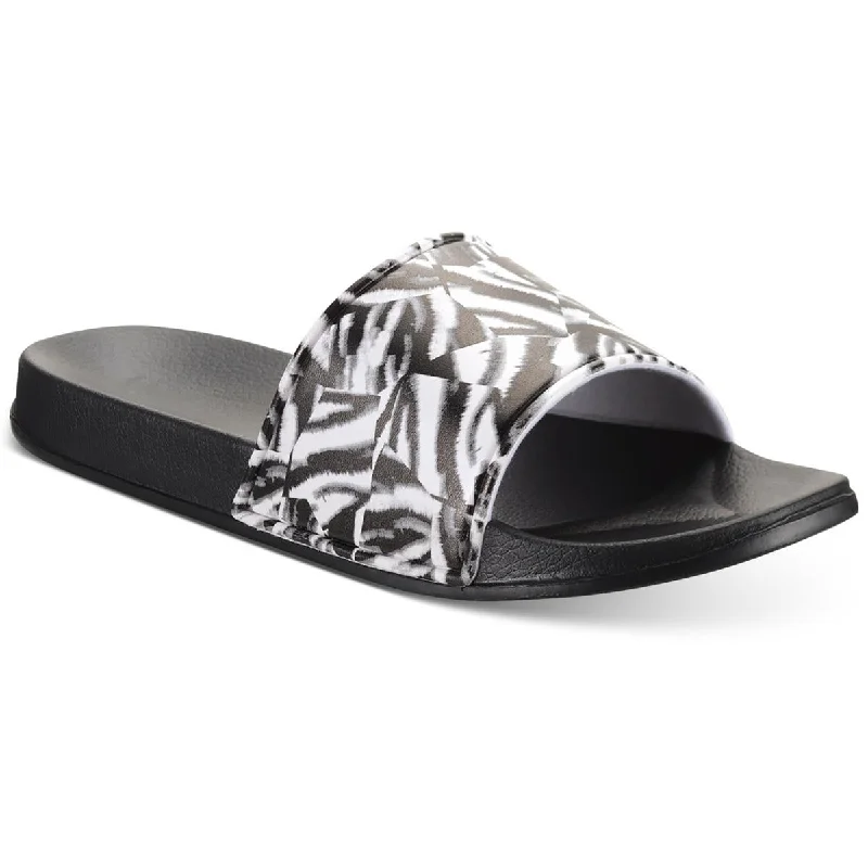 INC Womens Xander Open Toe Pool Slide Sandals