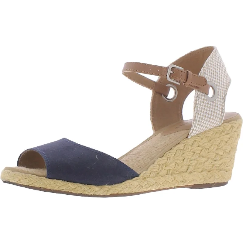 Lucky Brand Womens Kyndra Canvas Espadrille Wedges