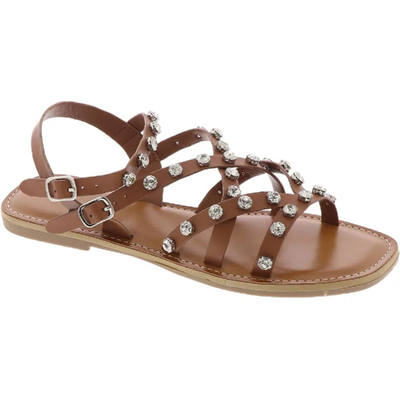 Zigi Soho Womens Yareli  Studded Buckle Ankle Strap